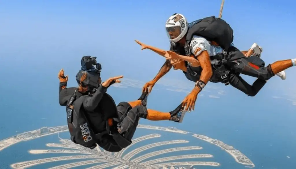 SKY DIVING |  Adventure Activities In Dubai