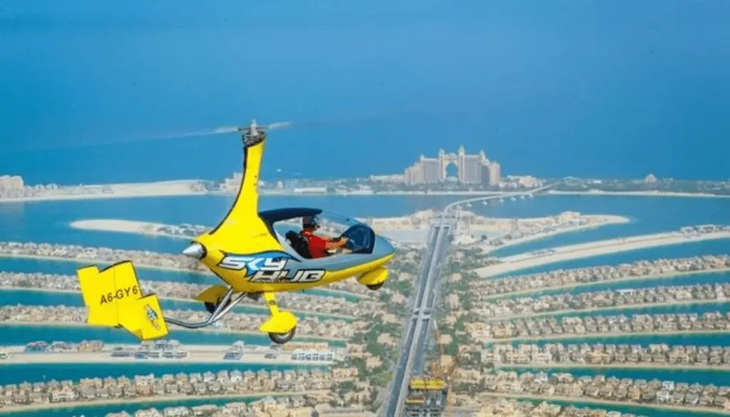 GRYOCOPTER FLIGHT | Adventure Activities In Dubai