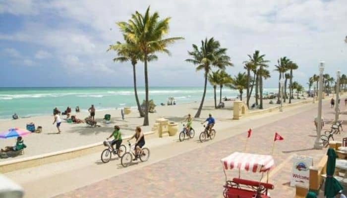 hollywood beach, florida | Best Beaches in the USA