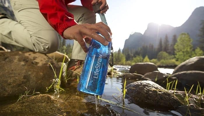 Water-Filtering Bottle  | Best Travel Electronics the least tech