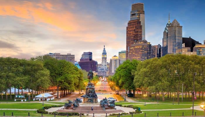 Philadelphia Pennsylvania | Most Walkable Cities in the USA | Most Walkable Cities in the United States
