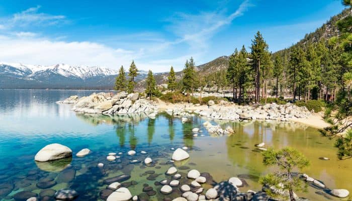 Lake Tahoe Nevada California | Best Places To Travel In July In The US 