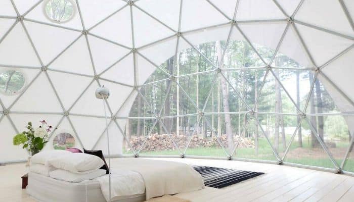 The Glamping Dome Woodridge New York | Best Airbnbs in the US | Most Unique Airbnbs in the US